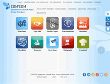 Tablet Screenshot of comcom.fr